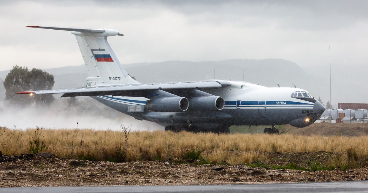 Самолет Ил-76 ВКС России