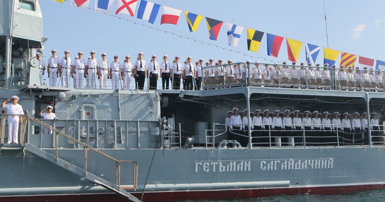 Украинский фрегат Гетьман Сагайдачный Украинский фрегат Гетьман Сагайдачный