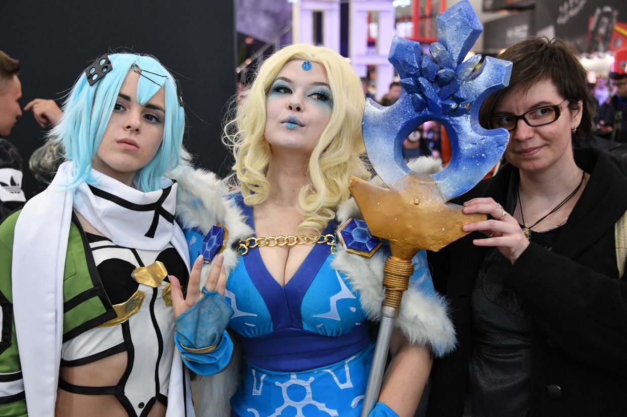 Участники выставки ИгроМир 2017 и фестиваля Comic Con Russia 2017