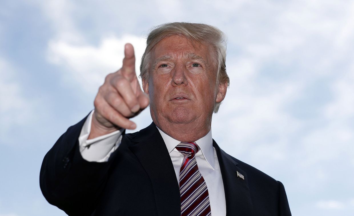 Президент США Дональд Трамп в Вашингтоне