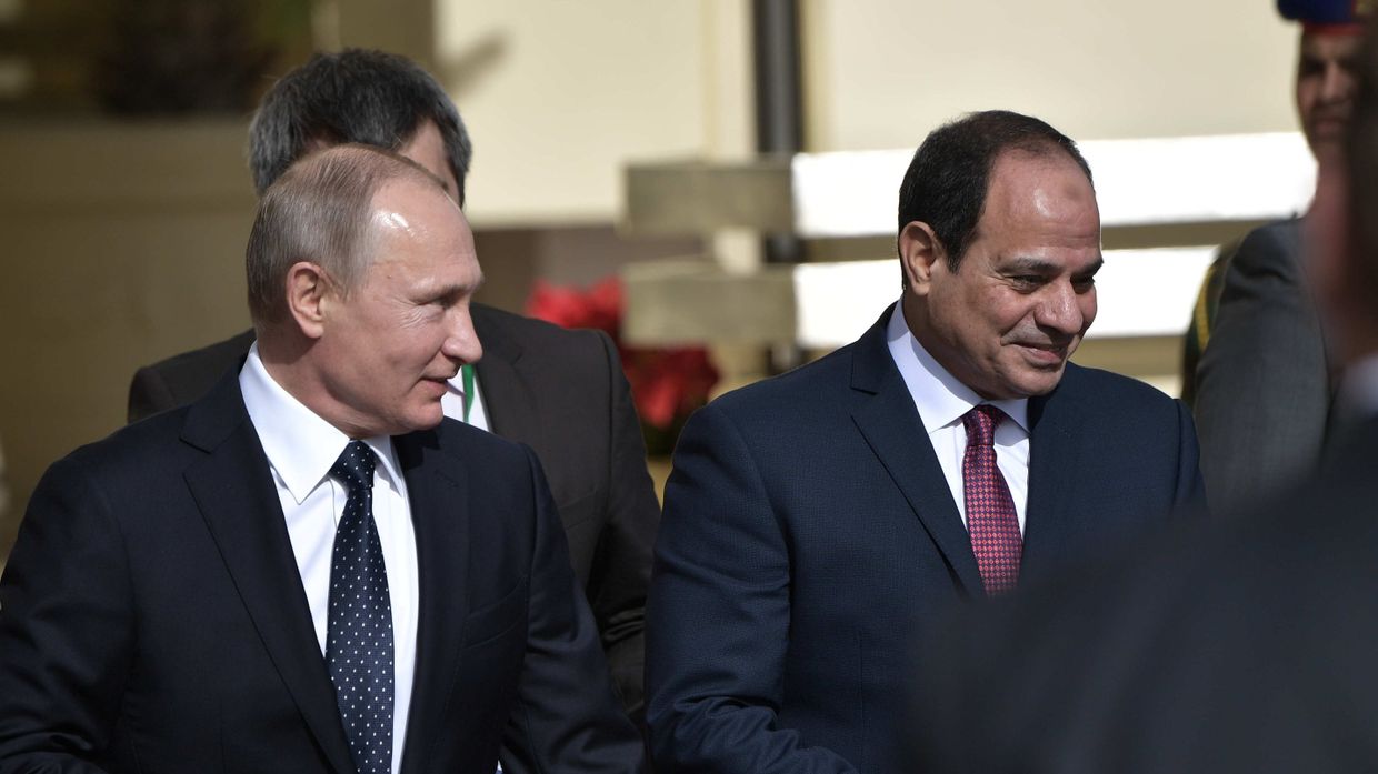 Рабочий визит президента РФ В. Путина в Египет Рабочий визит президента РФ В. Путина в Египет