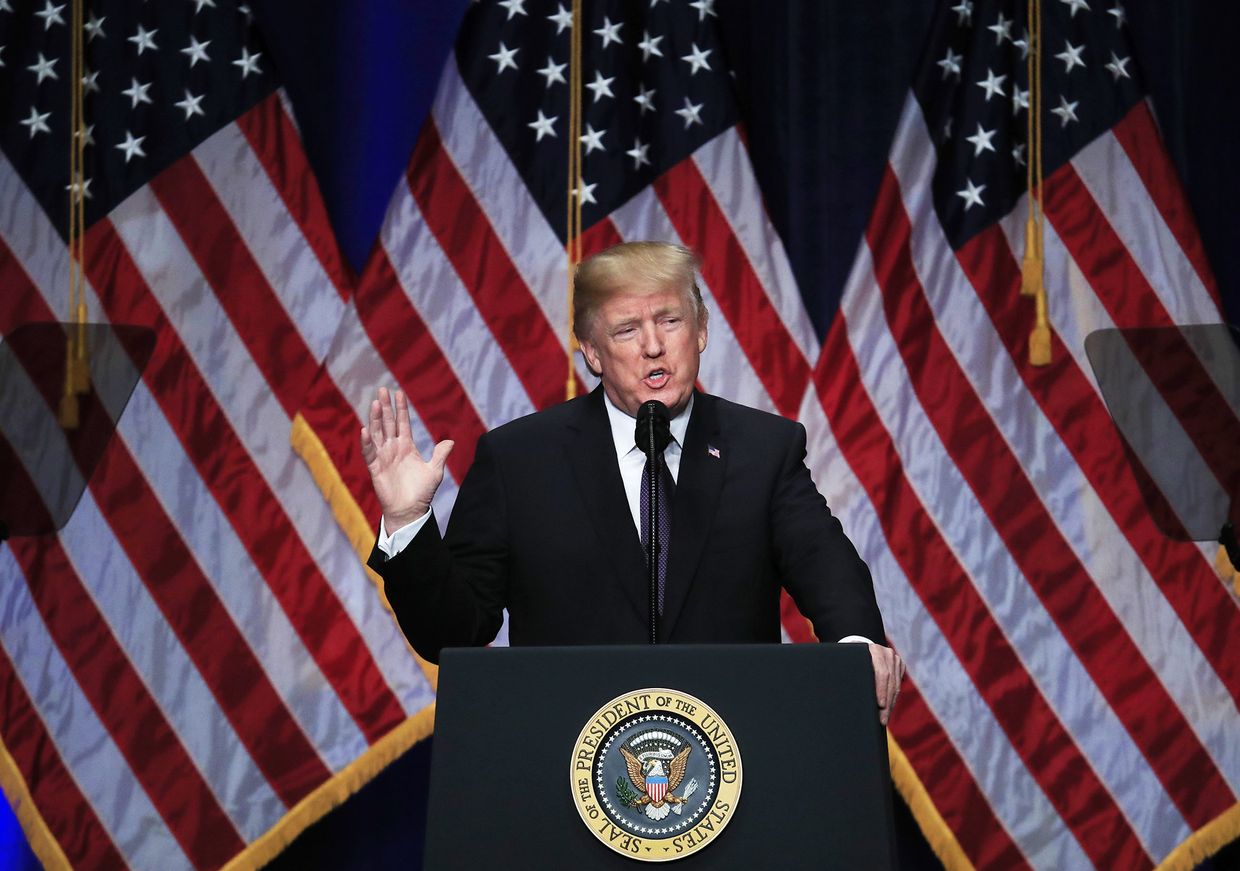 Президент США Дональд Трамп излагает принципы новой стратегии национальной безопасности