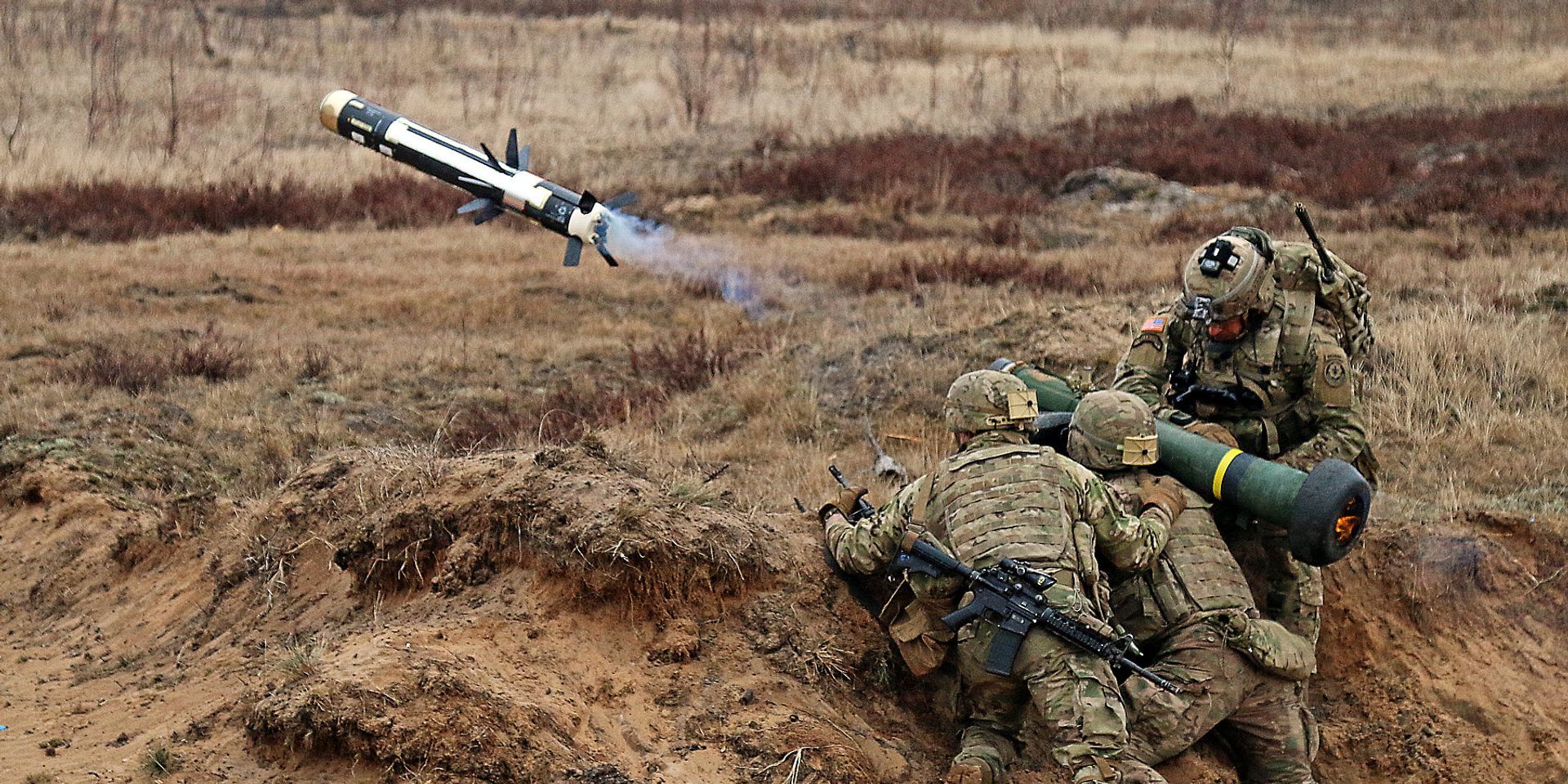Американские военные стреляют из противотанковой ракетницы «Джавелин» - ИноСМИ, 1920, 18.01.2022