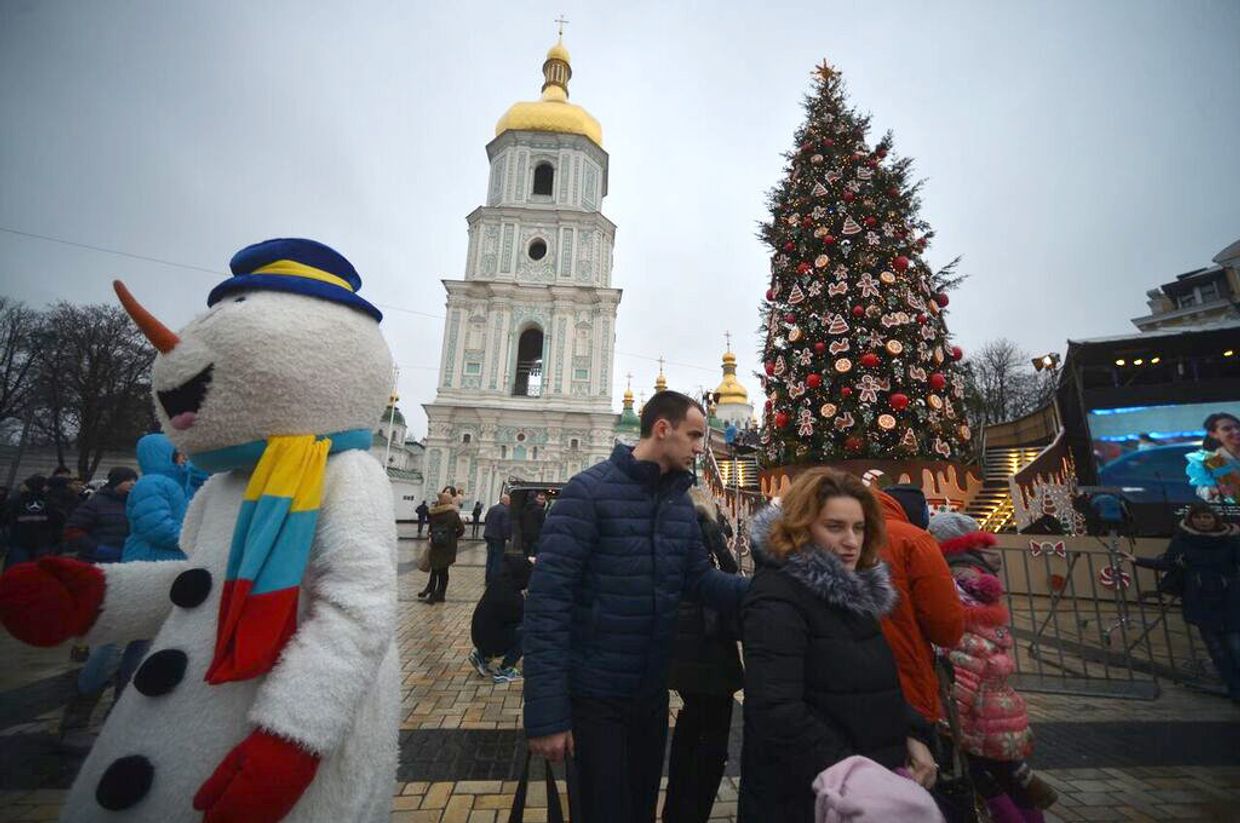 Новогодний Киев