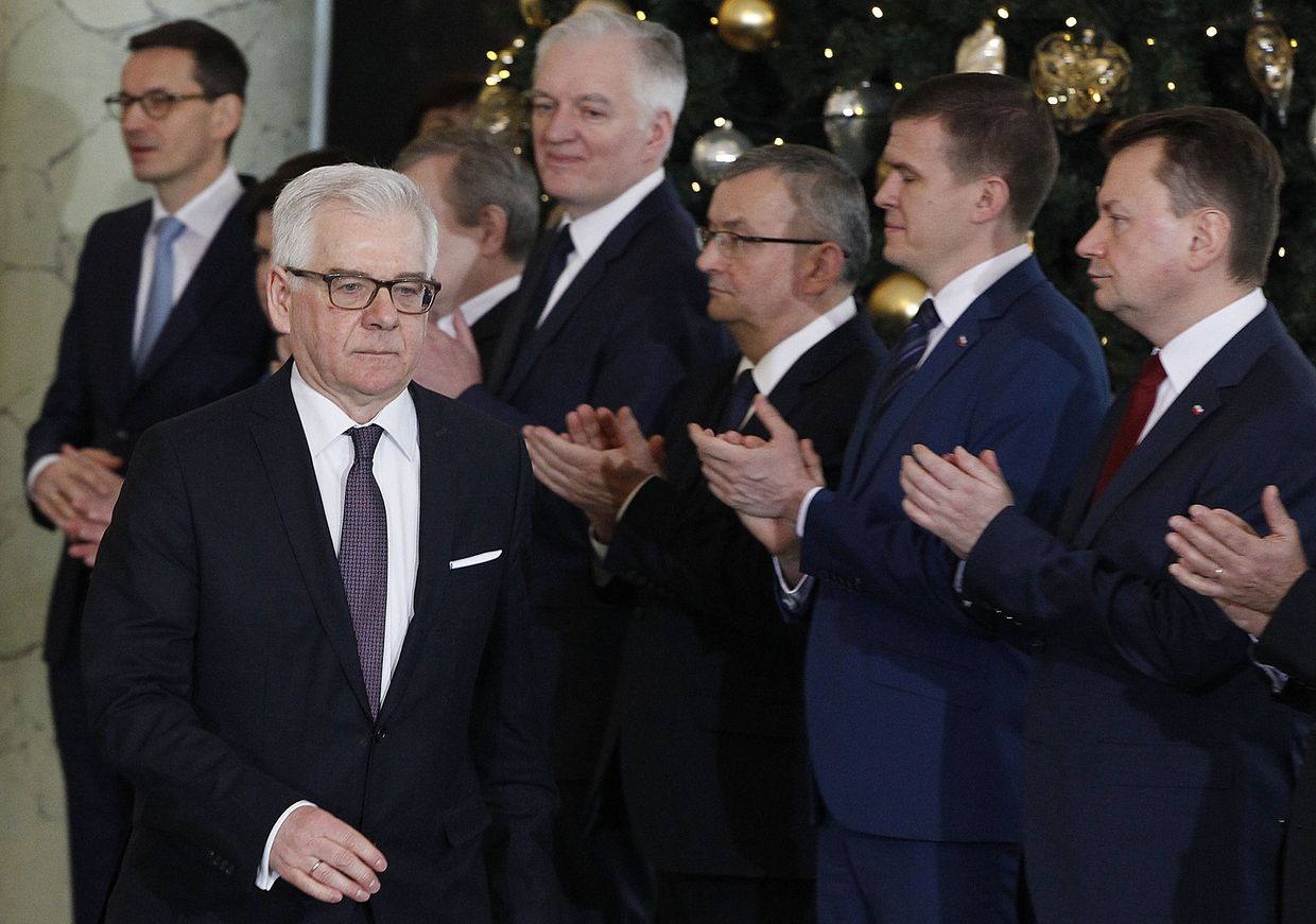 Новый министр иностранных дел Польши Яцек Чапутович