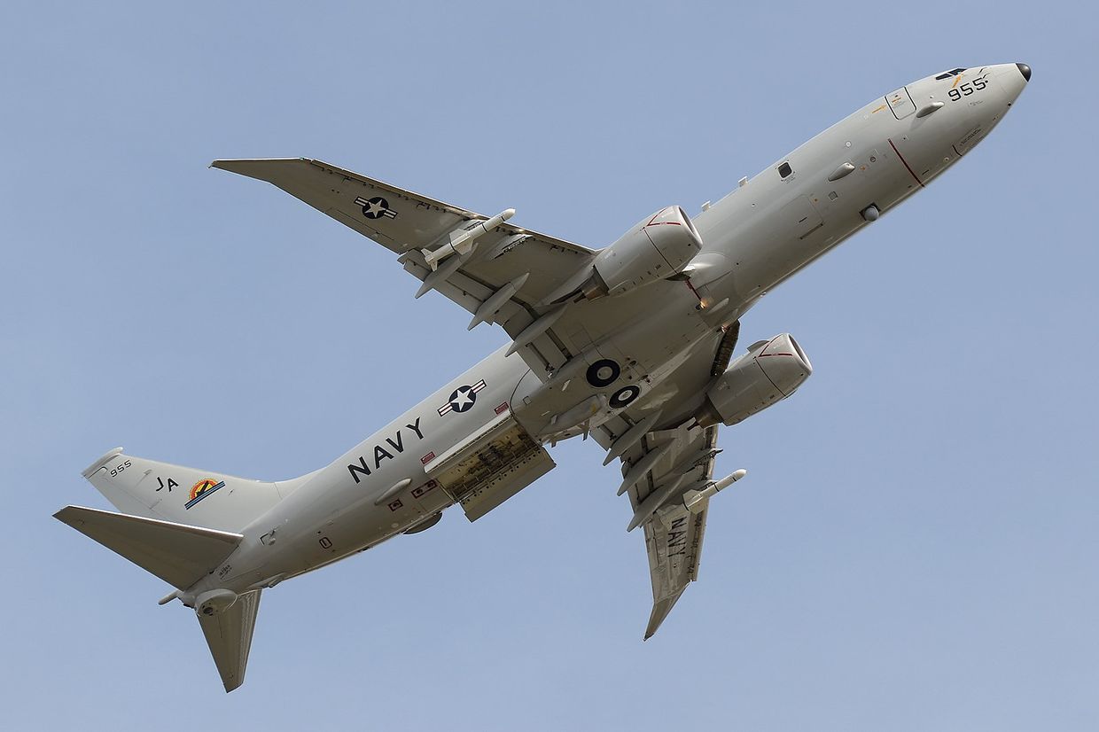 Американский самолет Boeing P-8A Poseidon