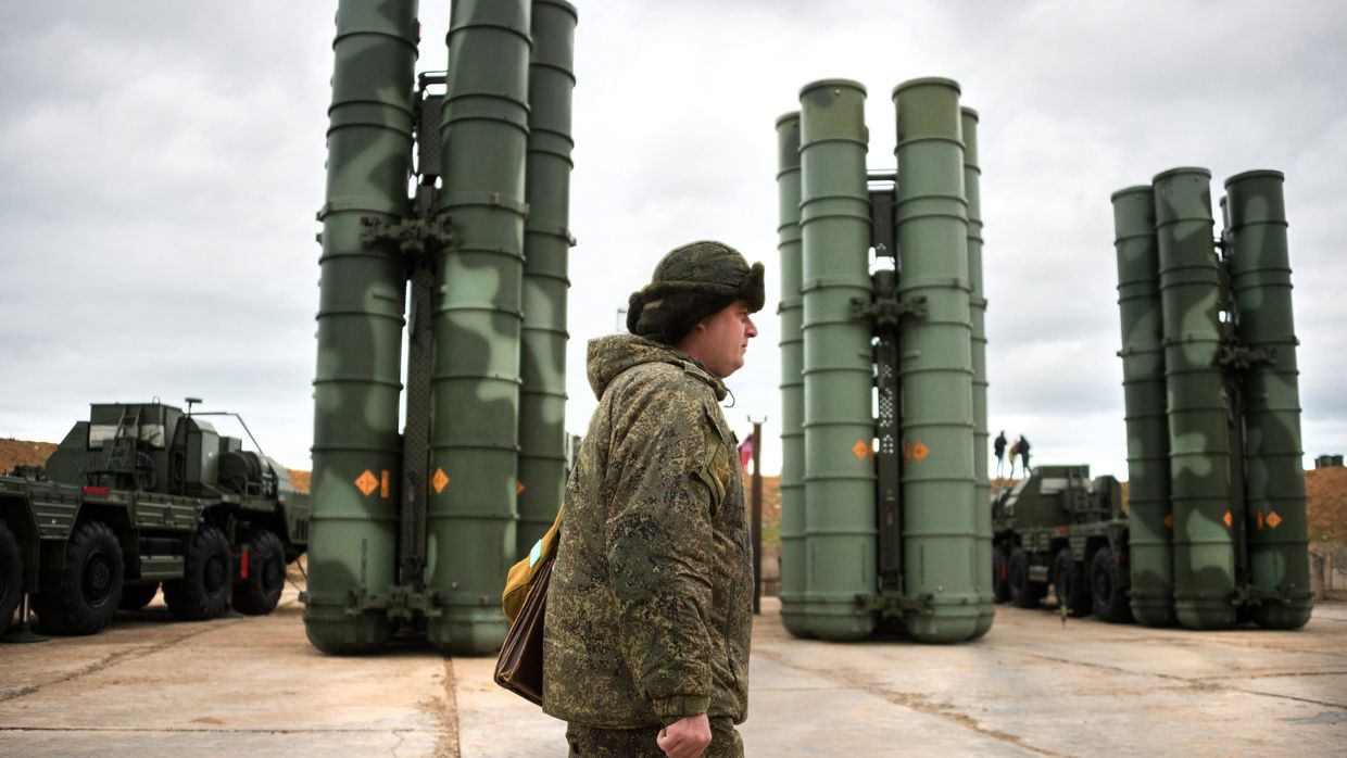 Комплекс ПВО С-400 Триумф заступил на боевое дежурство в Севастополе