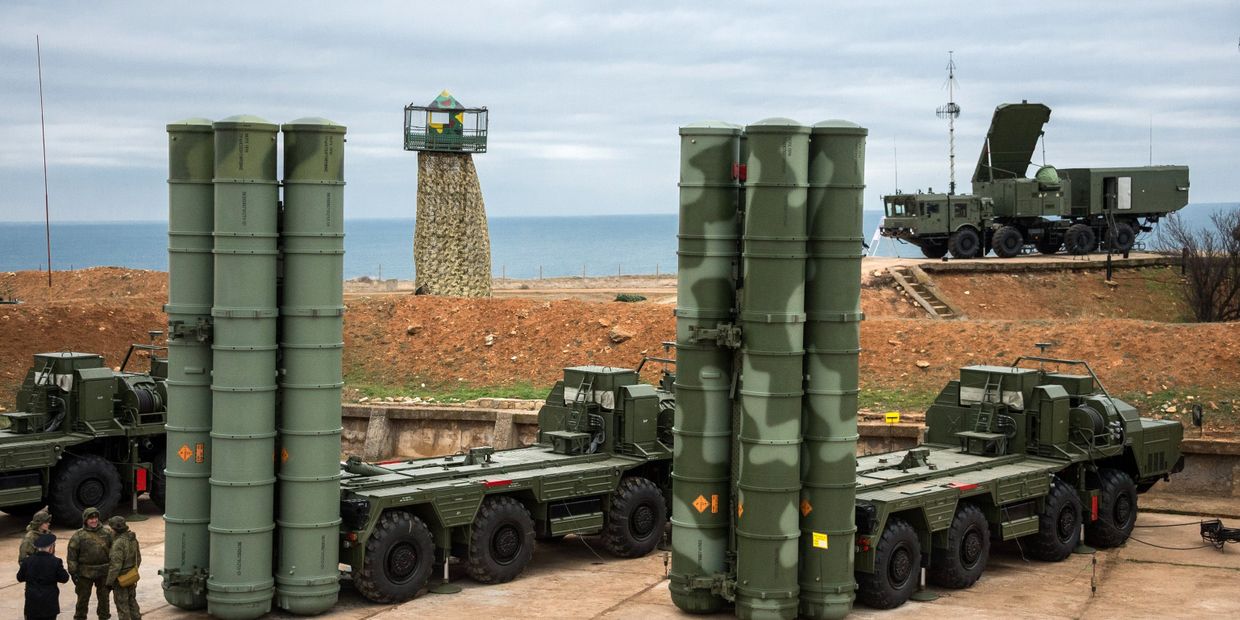 Комплекс ПВО С-400 Триумф заступил на боевое дежурство в Севастополе