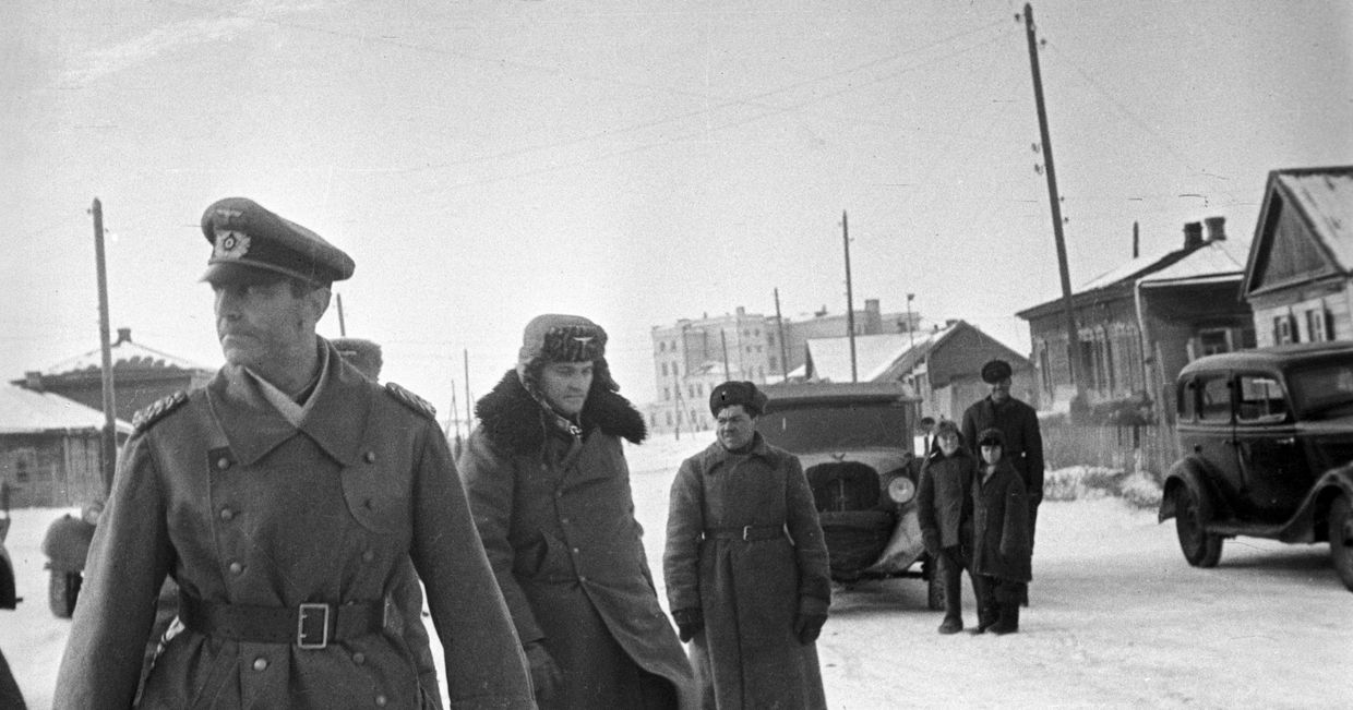 Командующий 6-й немецкой армией фельдмаршал Фридрих Паулюс