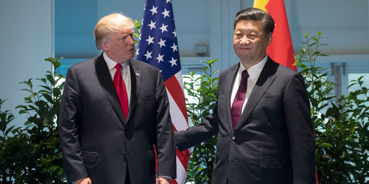 Встреча Дональда Трампа и Си Цзиньпина на полях саммита G20 Встреча Дональда Трампа и Си Цзиньпина на полях саммита G20