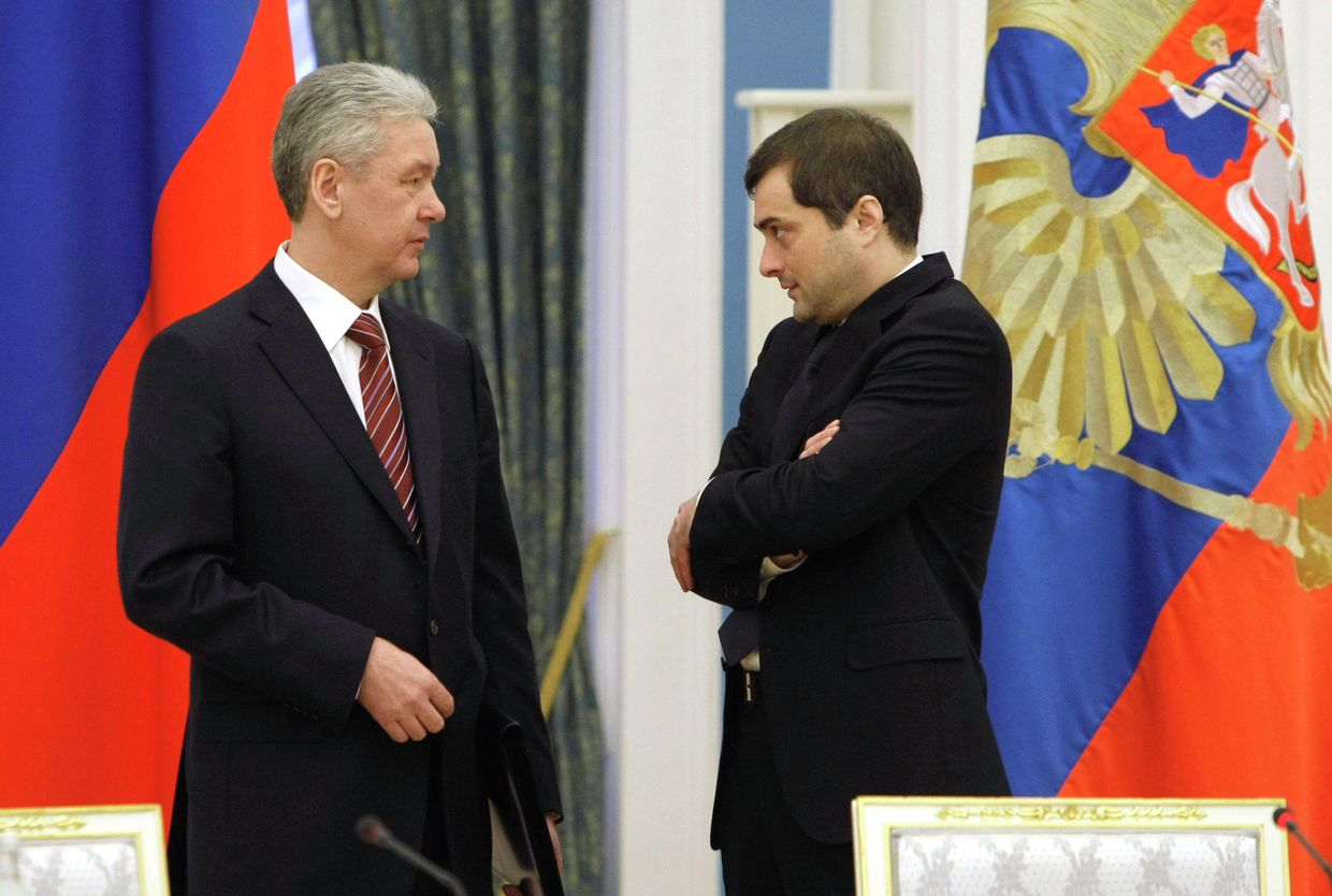 Сергей Собянин и Владислав Сурков
