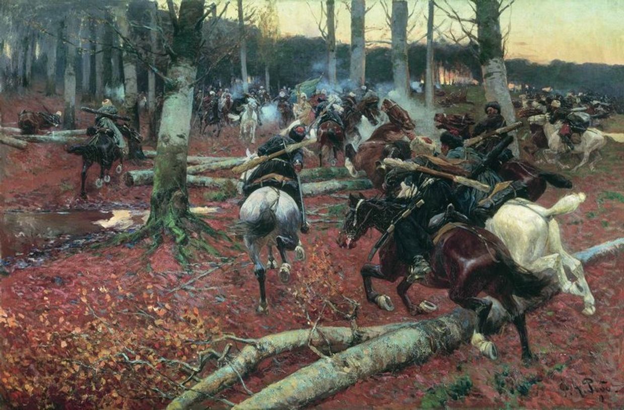 Кавказская война. Франц Рубо