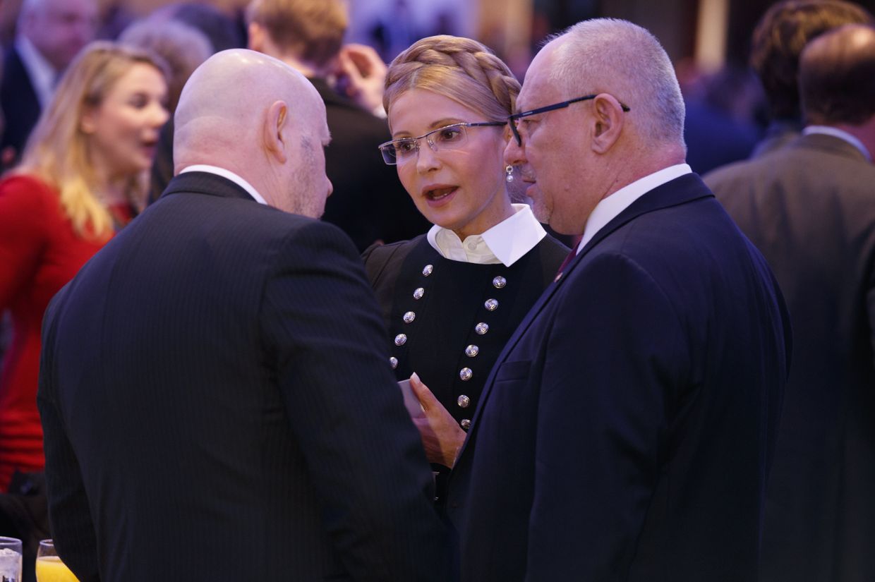 Бывший премьер-министр Украины Юлия Тимошенко в Вашингтоне, США. 8 февраля 2018