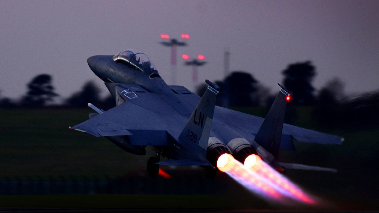 Американский истребитель F-15