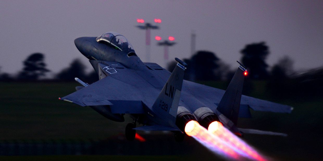 Американский истребитель F-15
