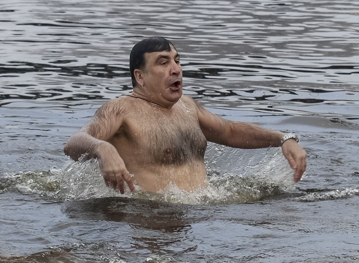 Бывший президент Грузии Михаил Саакашвили