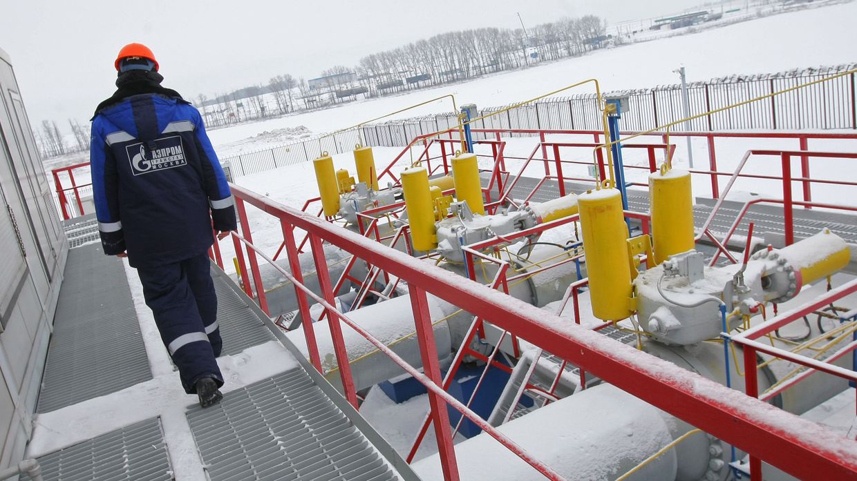 Транзит газа через ГИС Суджа