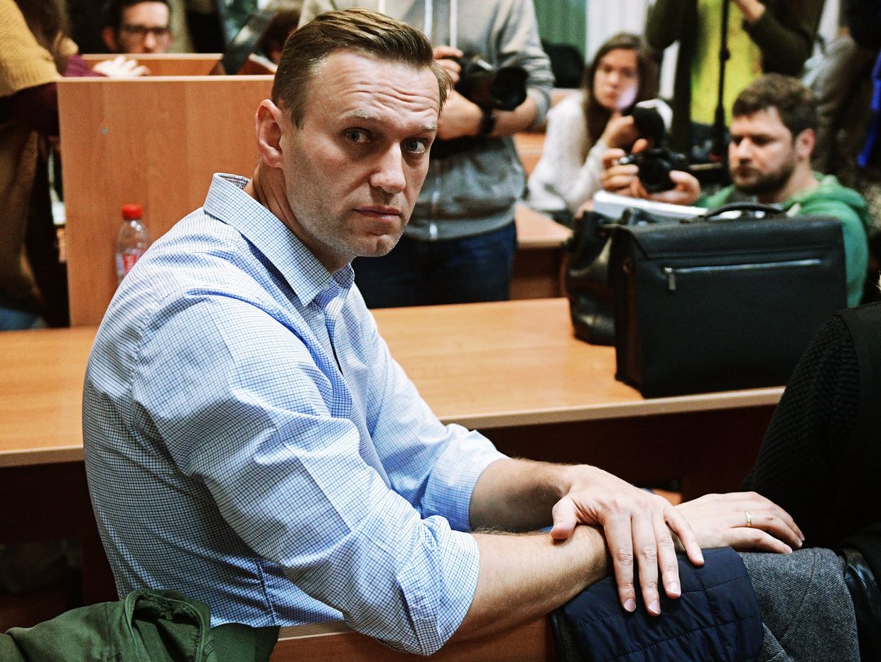 Алексей Навальный в Симоновском районном суде Москвы. 2 октября 2017