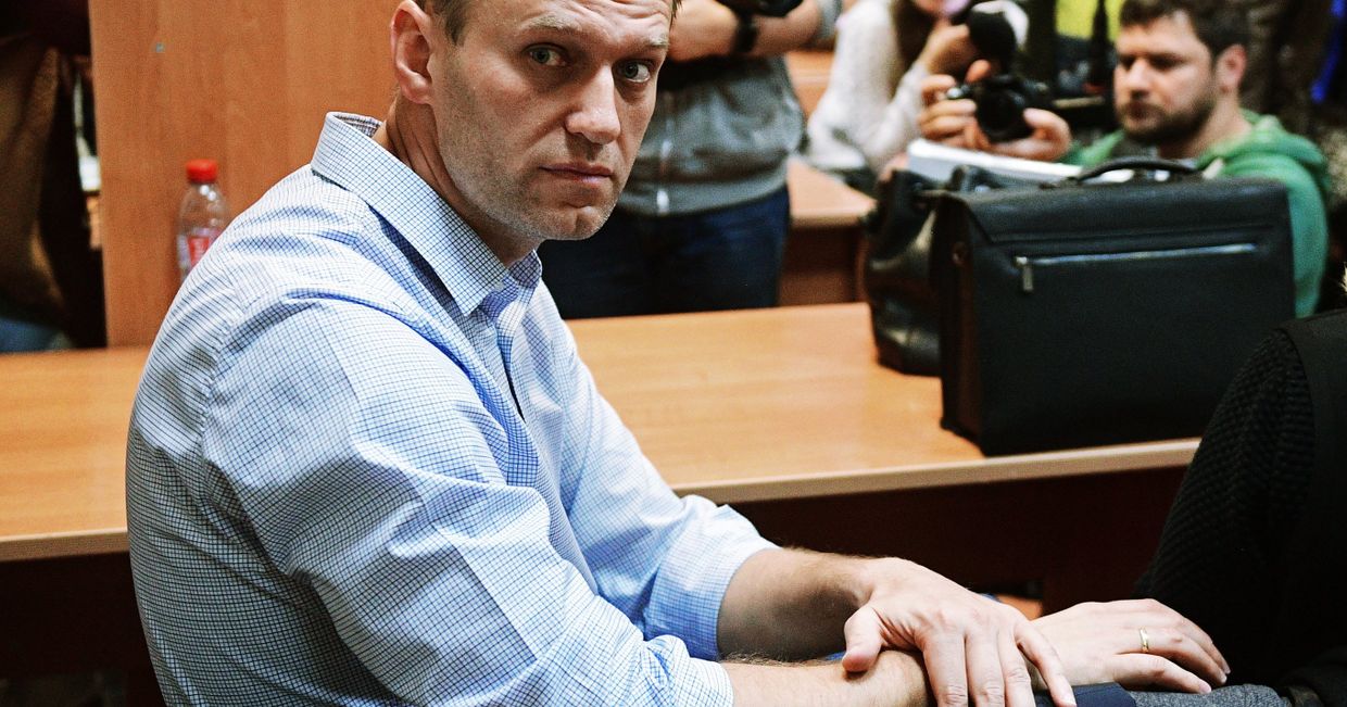 Алексей Навальный в Симоновском районном суде Москвы. 2 октября 2017