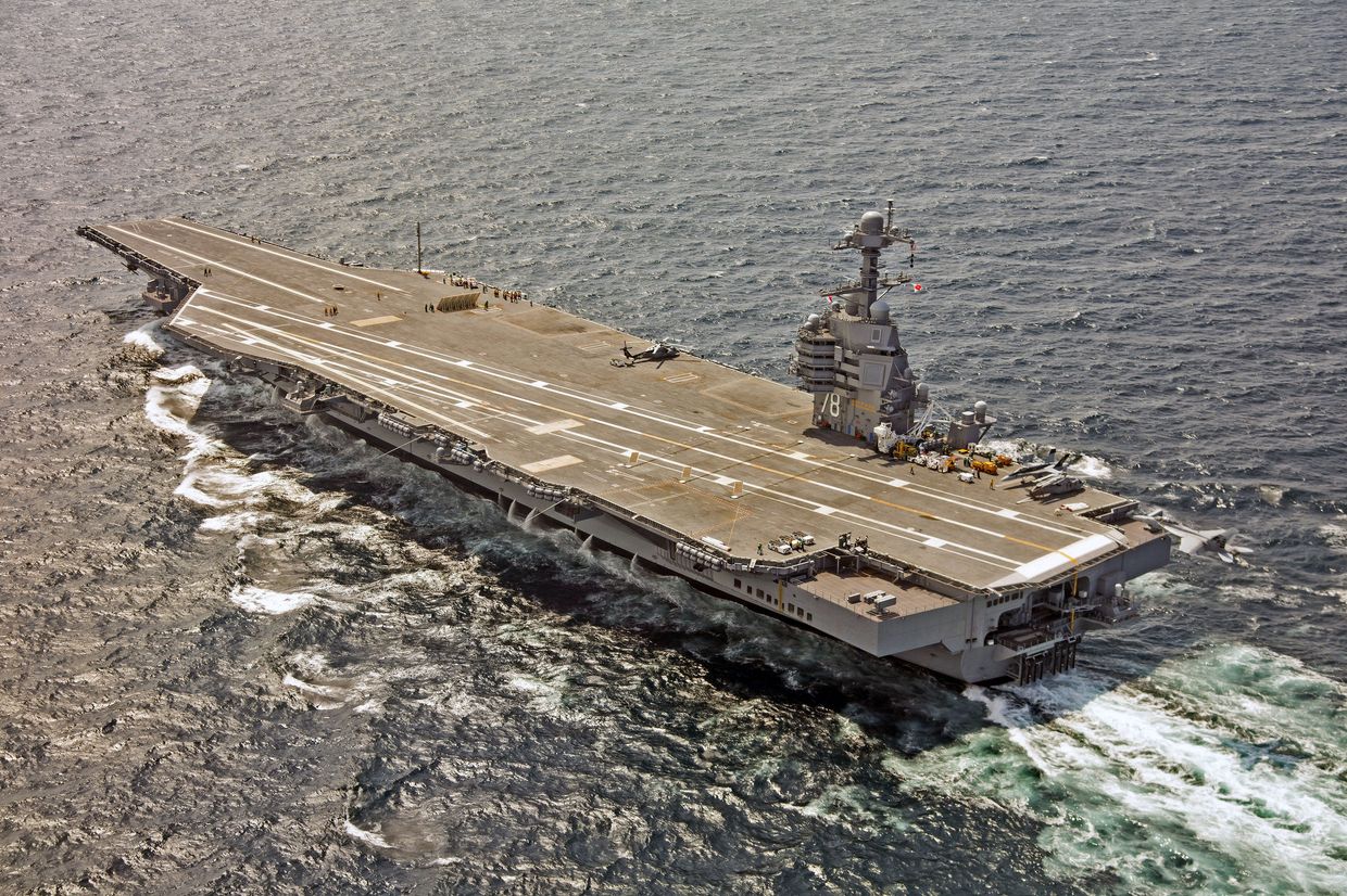 Американский авианосец CVN-78 Gerald R. Ford Американский авианосец CVN-78 Gerald R. Ford