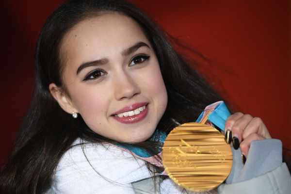 Российская фигуристка Алина Загитова Российская фигуристка Алина Загитова