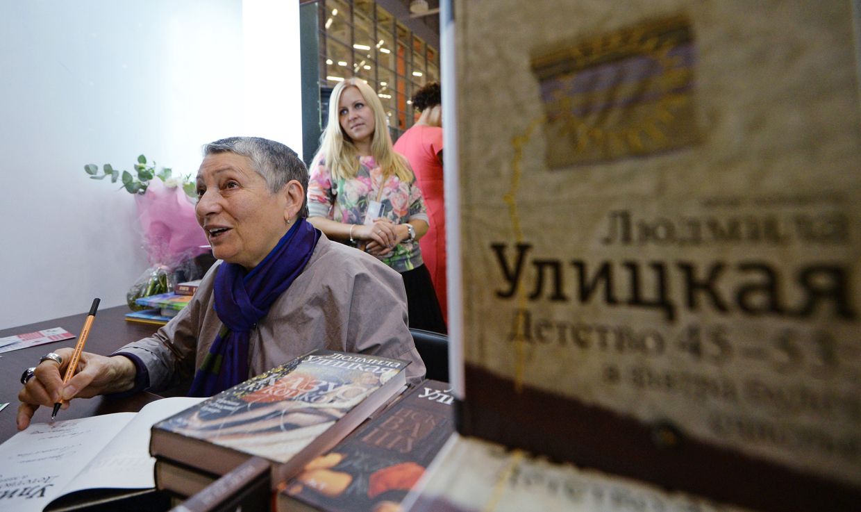 Писательница Людмила Улицкая