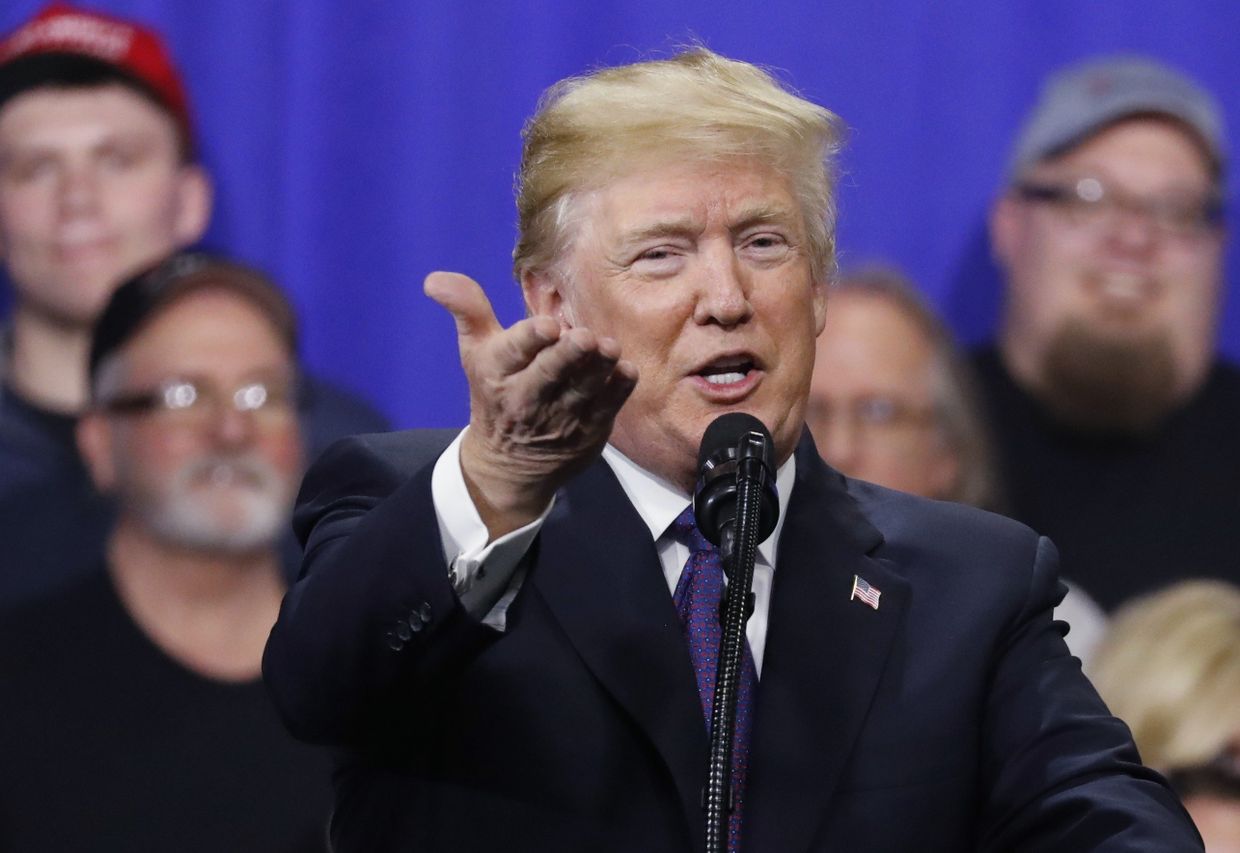 Президент США Дональд Трамп. 5 февраля 2018