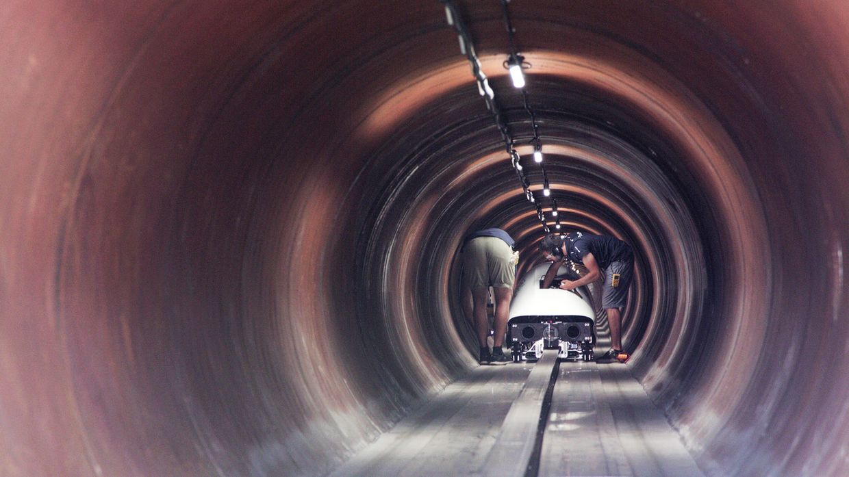 Испытания Hyperloop Испытания Hyperloop
