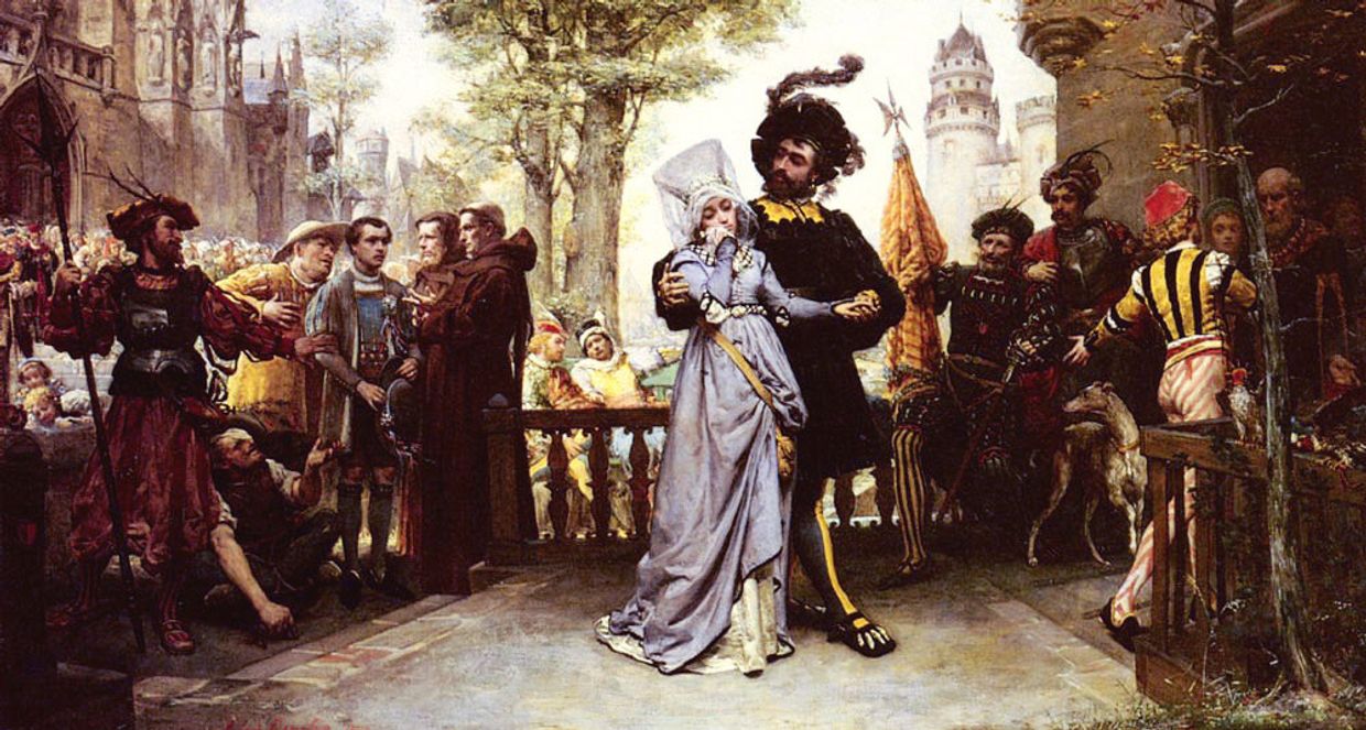«Право первой ночи» Жюль-Арсен Гарнье, 1872