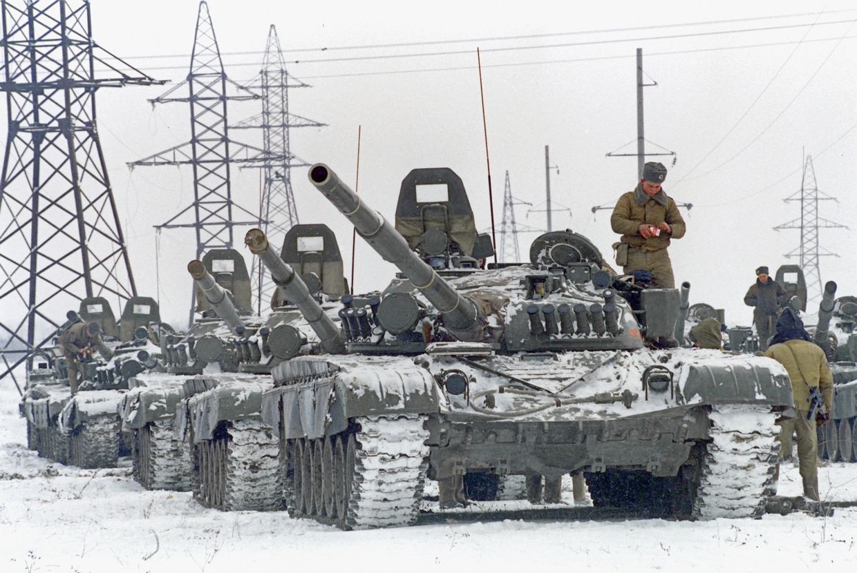 Ввод российских войск в Чечню в 1994 г. Ввод российских войск в Чечню в 1994 г.