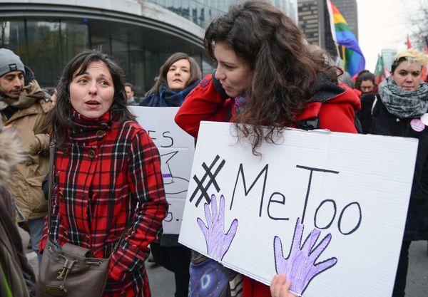 Участники международной акции в Брюсселе за ликвидацию насилия в отношении женщин. 26 ноября 2017 Участники международной акции в Брюсселе за ликвидацию насилия в отношении женщин. 26 ноября 2017