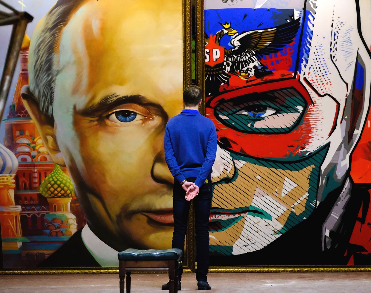 Выставка современного искусства SUPERPUTIN в Москве