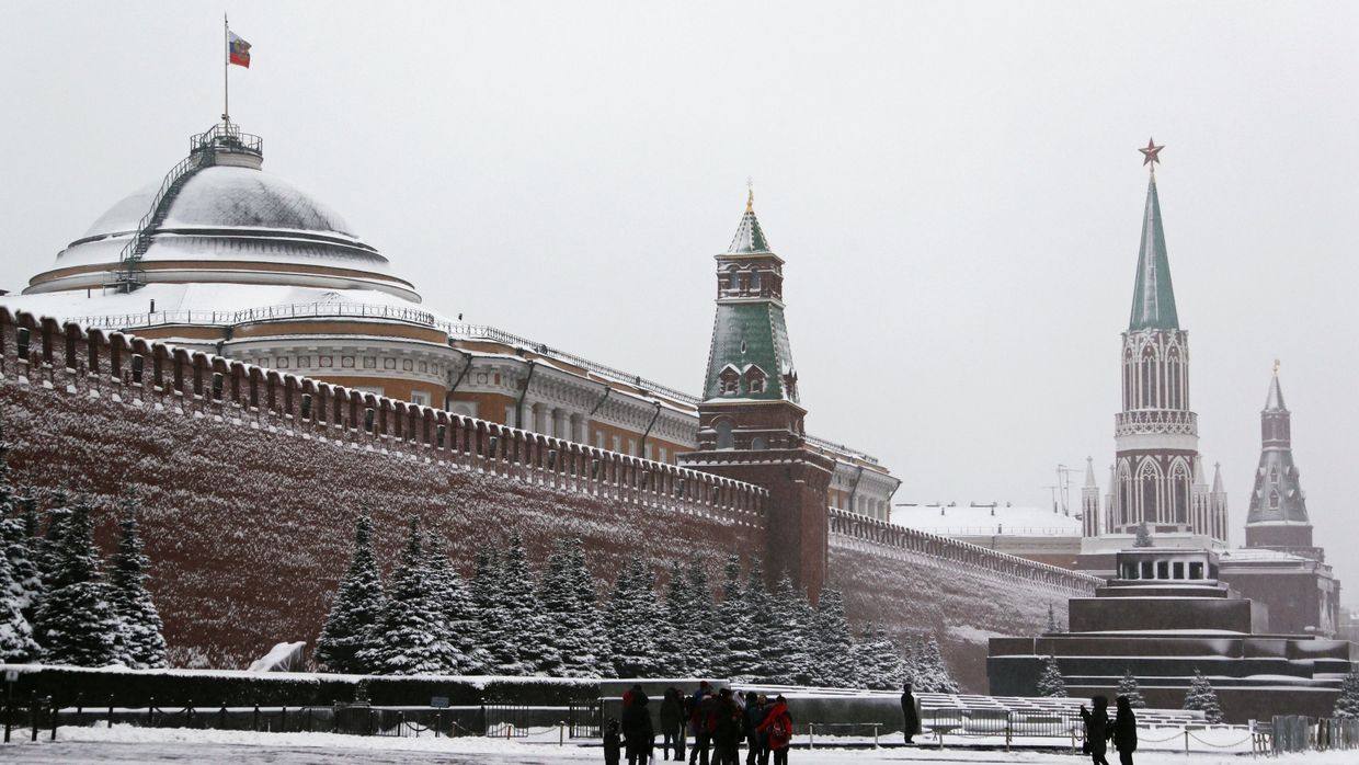 Снегопад в Москве