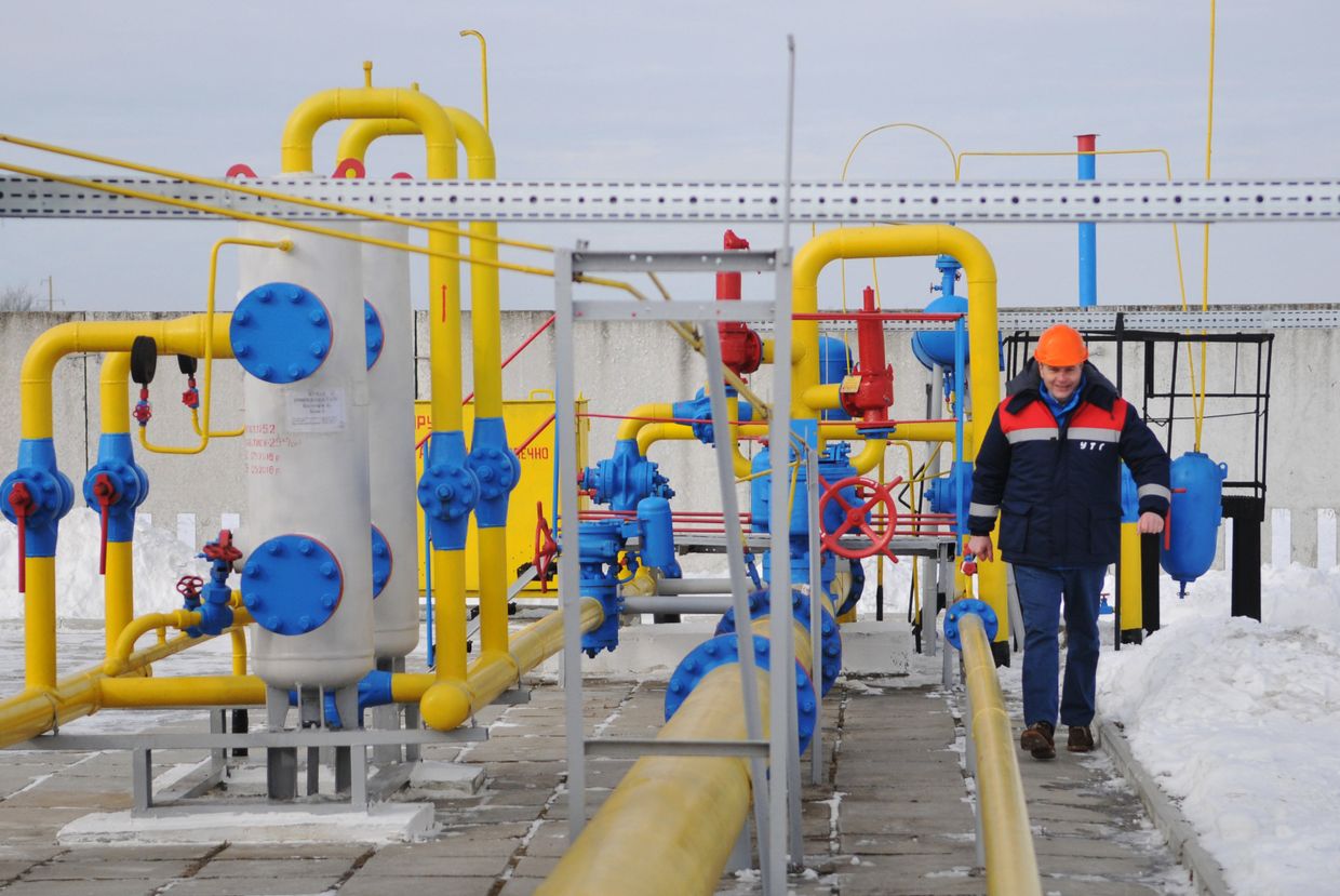 Газораспределительная станция «Нежухив» в Стрыйском районе Львовской области