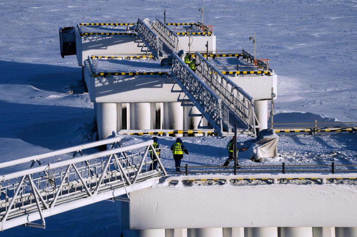 Завод по производству сжиженного газа Ямал СПГ