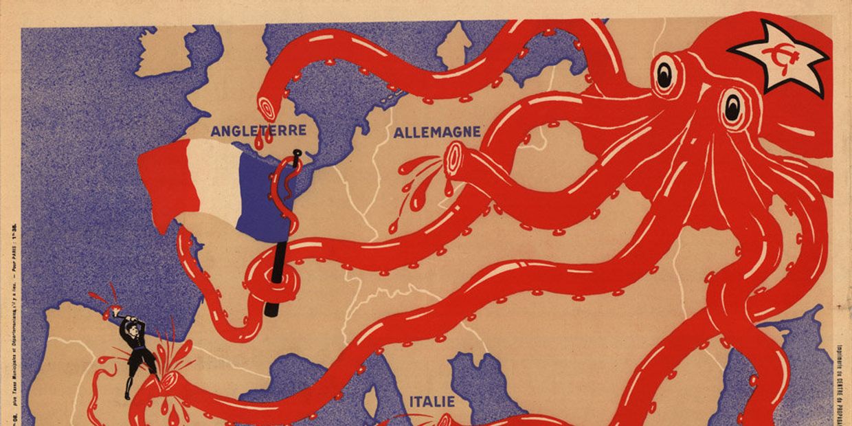 Каррикатурная карта Европы, 1937 год Каррикатурная карта Европы, 1937 год