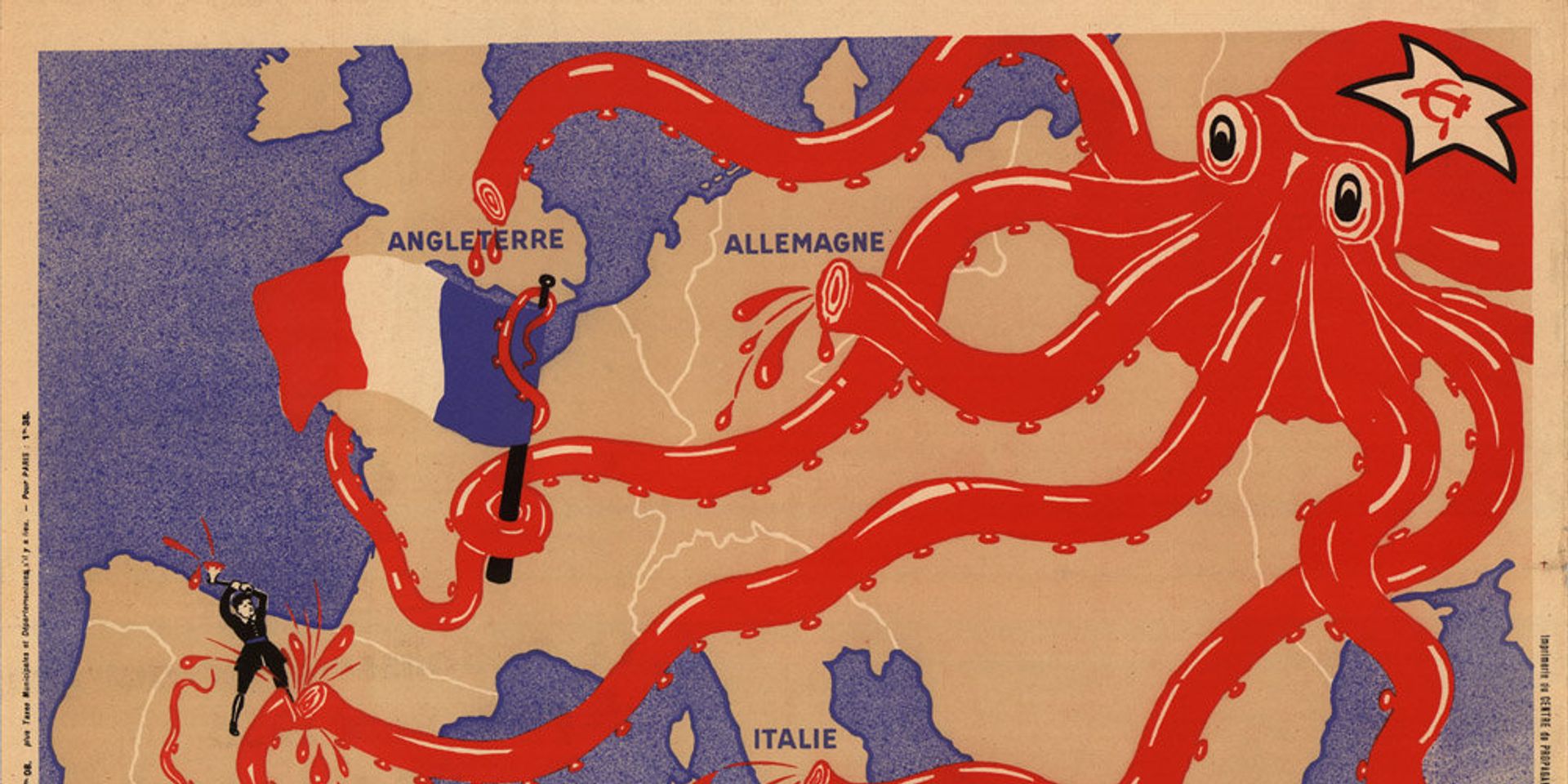 Каррикатурная карта Европы, 1937 год - ИноСМИ, 1920, 04.10.2023