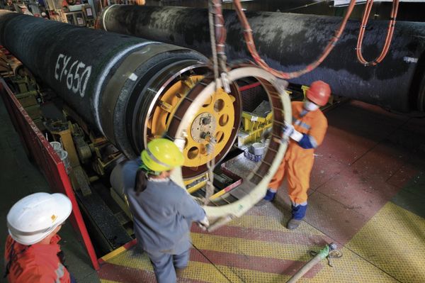 Сварка труб для «Северного потока»