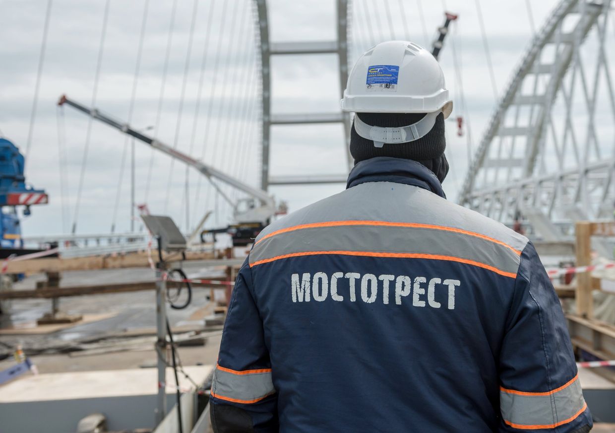 Строительство Крымского моста