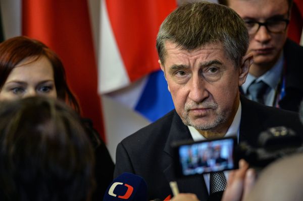 Премьер-министр Чехии Андрей Бабиш на саммите ЕС в Брюсселе. 23 марта 2018