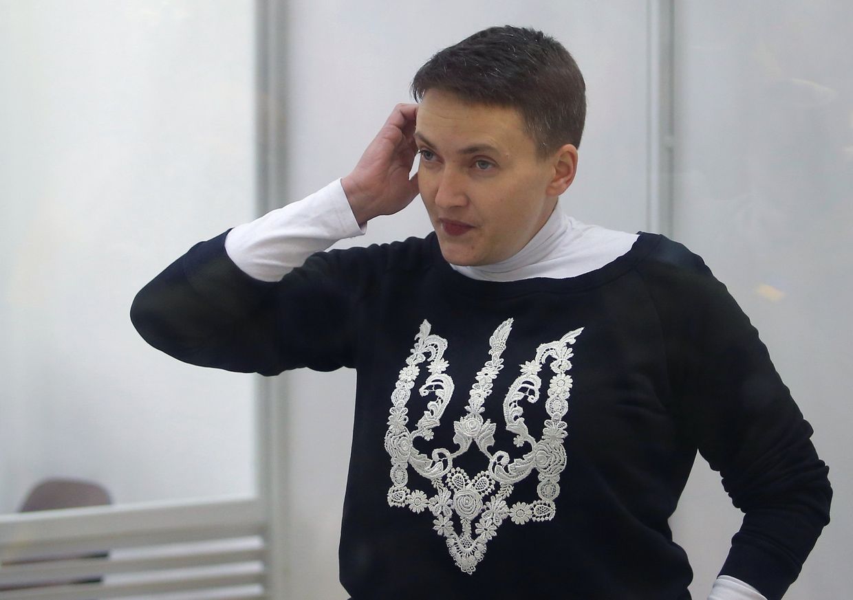 Рассмотрение апелляции по делу Н. Савченко в Киеве