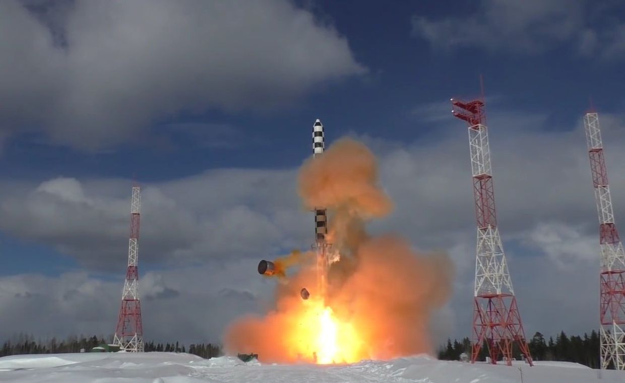 Россия испытывает «Сармат»