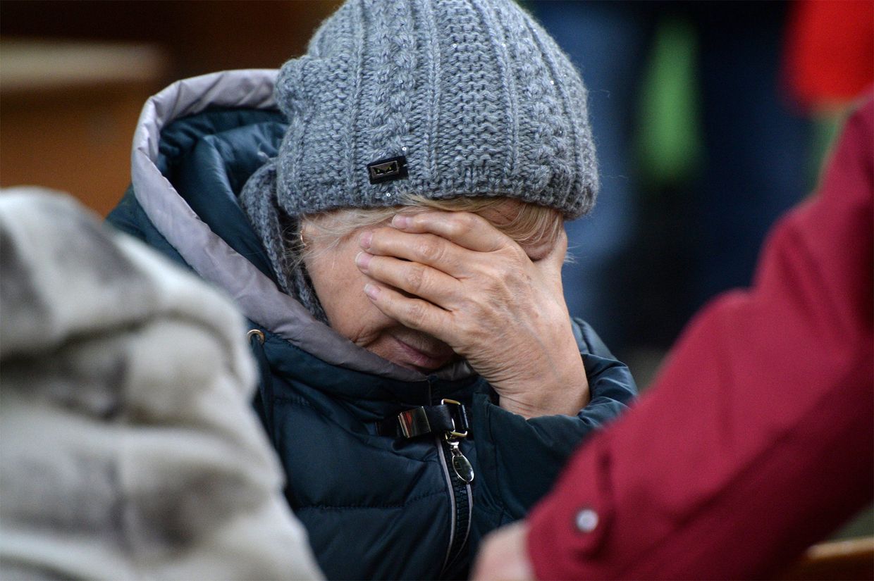 Родственница одного из пропавших без вести при пожаре в торговом центре Зимняя вишня в Кемерово