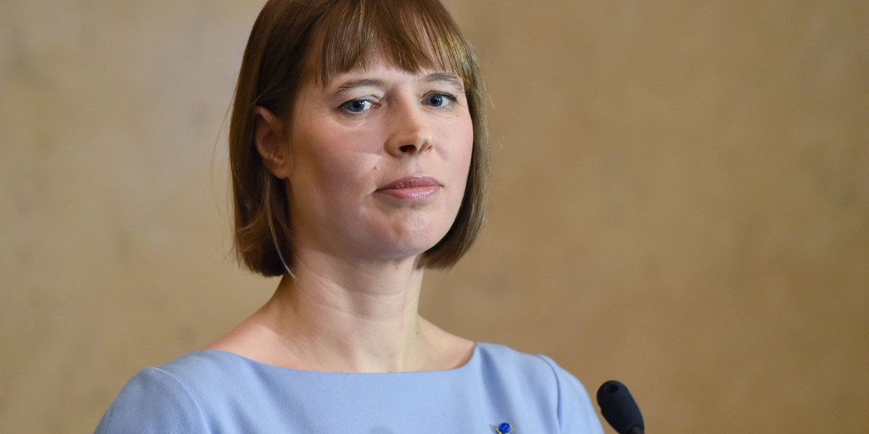 Президент Эстонской Республики Керсти Кальюлайд