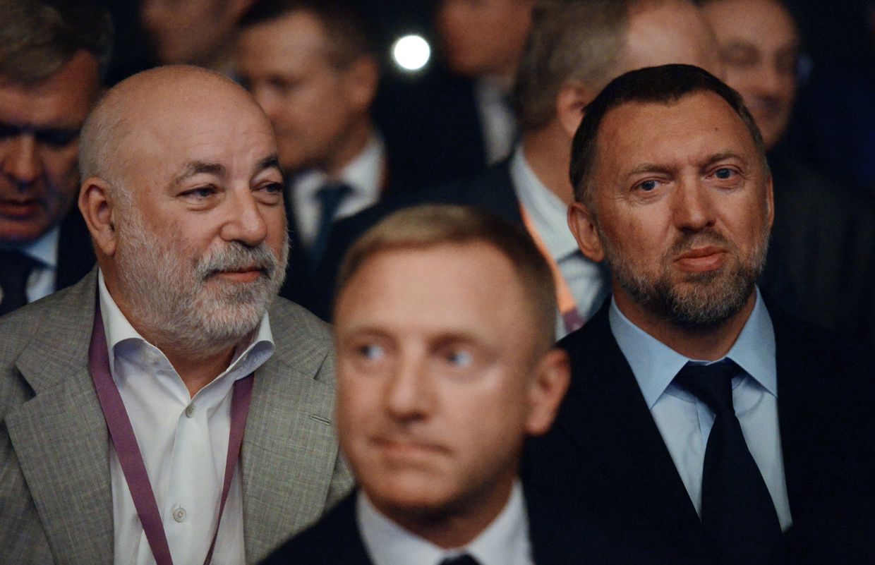 Виктор Вексельберг, Дмитрий Ливанов и Олег Дерипаска