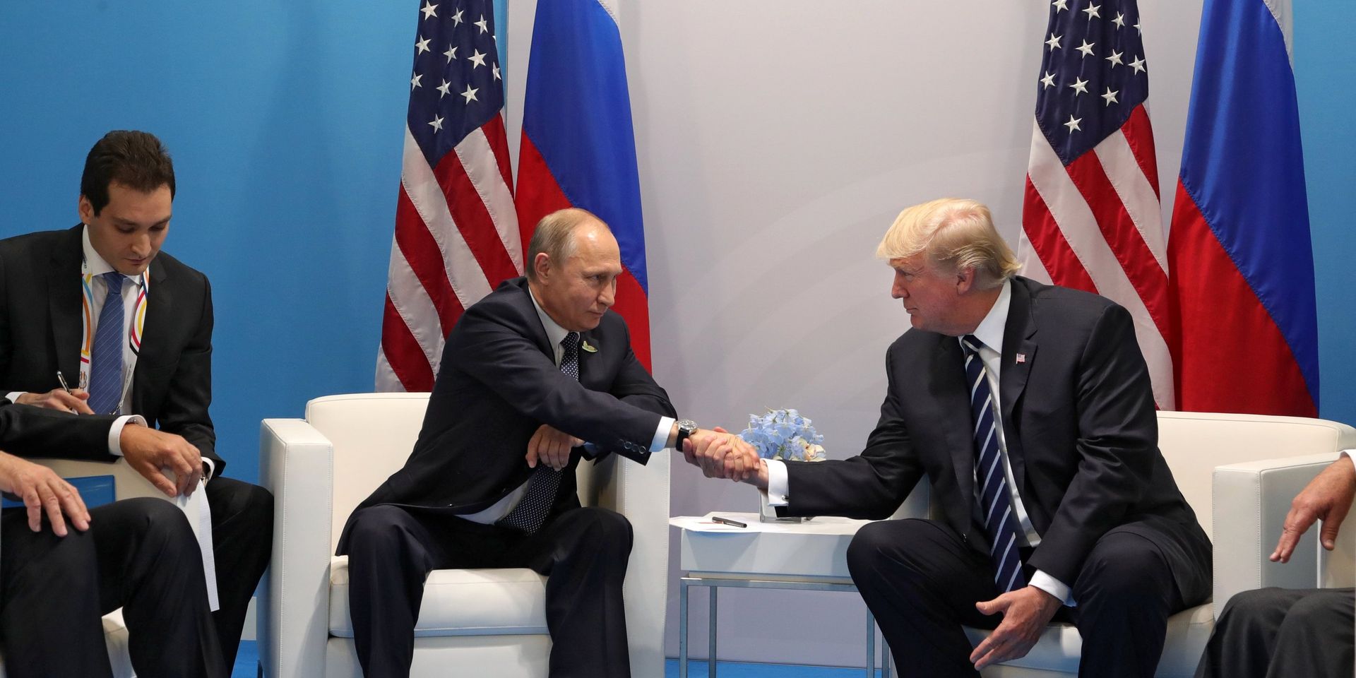 Владимир Путин и Дональд Трамп во время встречи - ИноСМИ, 1920, 12.08.2025