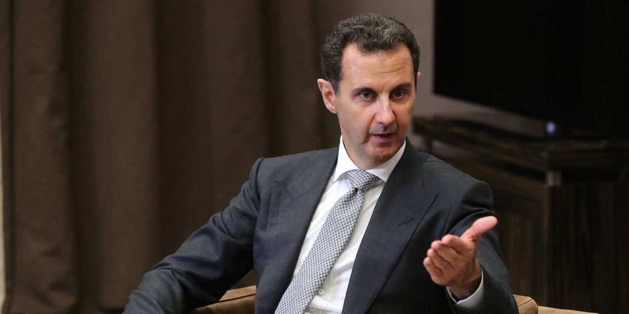 Президент Сирии Башар Асад во время встречи с президентом РФ Владимиром Путиным Президент Сирии Башар Асад во время встречи с президентом РФ Владимиром Путиным