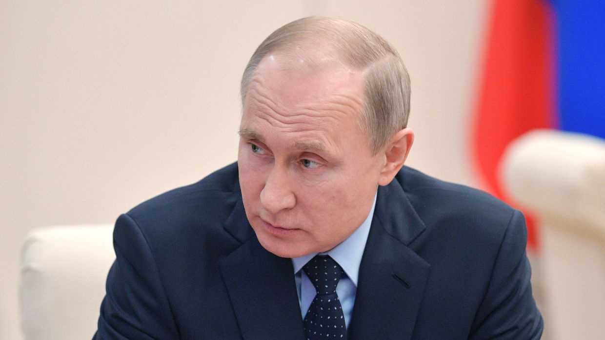 Президент РФ Владимир Путин проводит совещание по экономическим вопросам. 28 марта 2018