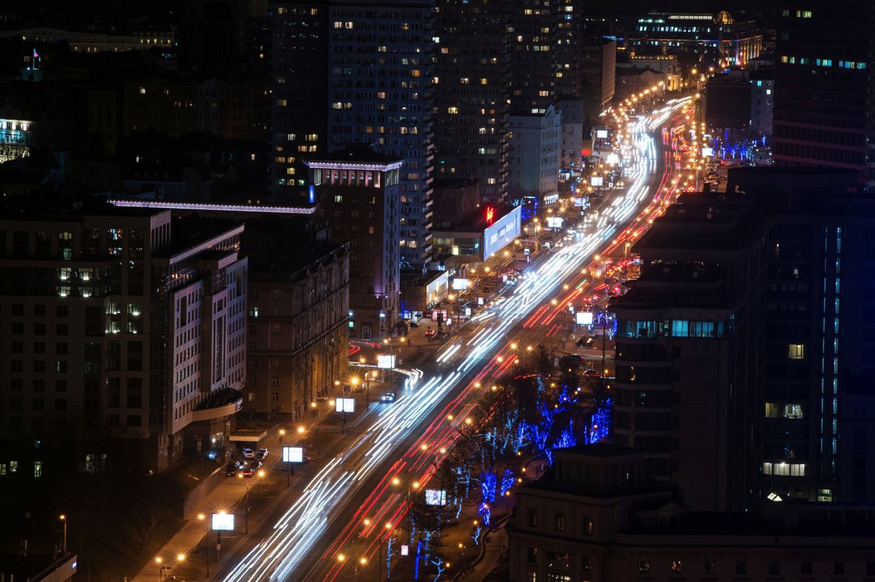 Улица Новый Арбат в Москве