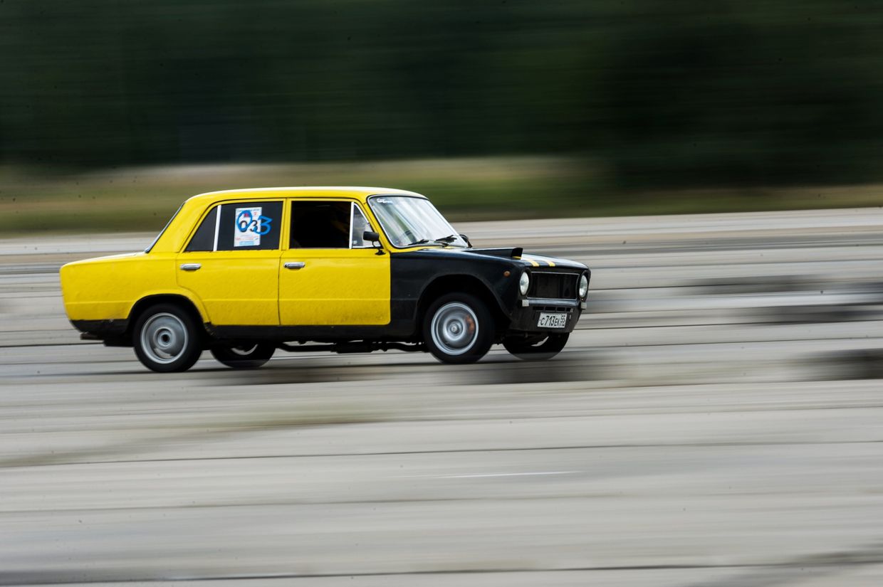 Чемпионат Омской области по автомногоборью Слалом